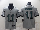 Nike Eagles 11 A. J. Brown Gray 2022 NFL Draft Vapor Untouchable Limited Jersey,baseball caps,new era cap wholesale,wholesale hats